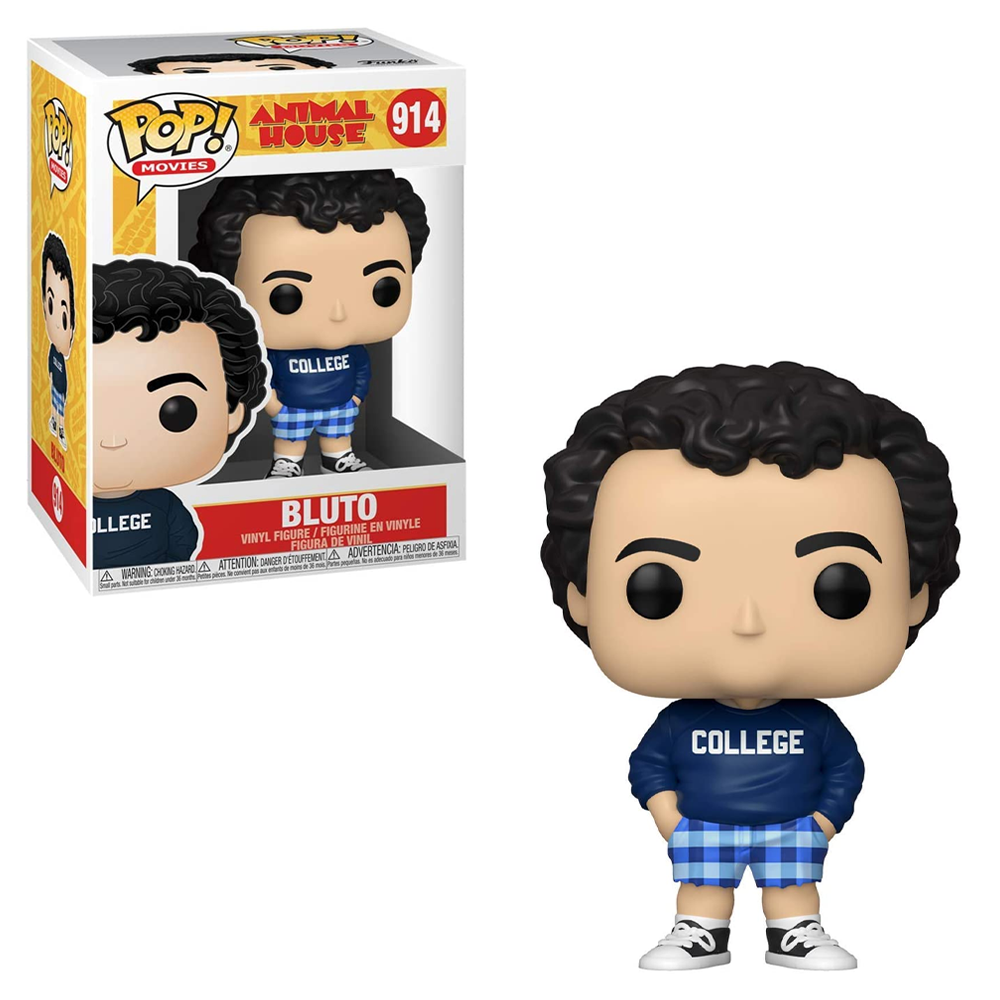 Funko POP! Animal House - Bluto in College Sweater Vinyl Figure #914 (ONLINE ORDER ONLY)