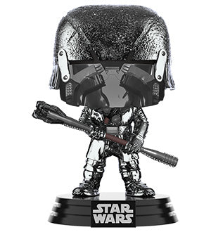 Funko POP! Star Wars: Rise of Skywalker - Knight of Ren Club (Hematite Chrome) Vinyl Figure #332 (ONLINE ORDER ONLY)