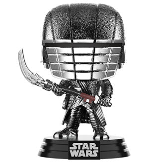Funko POP! Star Wars: Rise of Skywalker - Knight of Ren Scythe (Hematite Chrome) Vinyl Figure #333 (ONLINE ORDER ONLY)