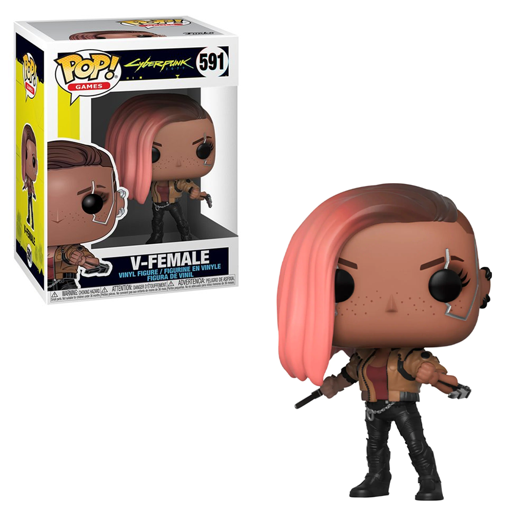 Funko POP! Cyberpunk 2077 - V-Female Vinyl Figure #591 (ONLINE ORDER ONLY)