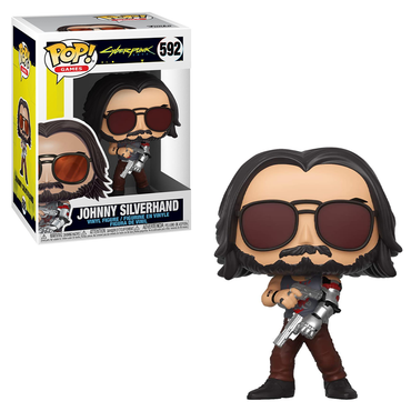Funko POP! Cyberpunk 2077 - Johnny Silverhand (Standing) Vinyl Figure #592 (ONLINE ORDER ONLY)