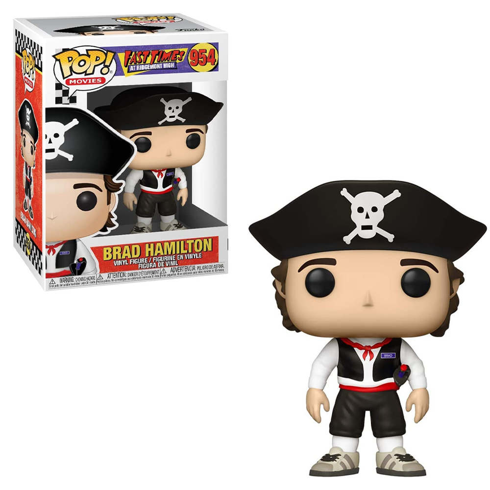 Funko POP! Fast Times at Ridgemont High - Brad as Pirate Vinyl Figure #954 (ONLINE ORDER ONLY)