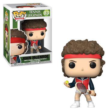 Funko POP! Tennis Legends - John McEnroe Vinyl Figure #3 (ONLINE ORDER ONLY)