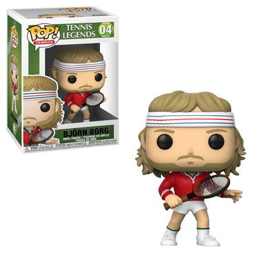 Funko POP! Tennis Legends - Bjorn Borg Vinyl Figure #4 (ONLINE ORDER ONLY)
