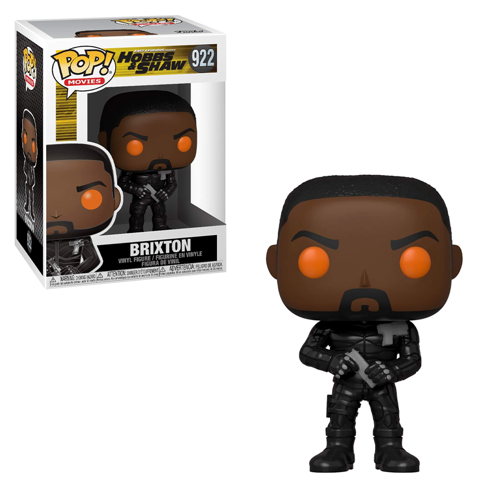 Funko POP! Hobbs and Shaw - Brixton with Orange Eyes Vinyl Figure #922 (ONLINE ORDER ONLY)