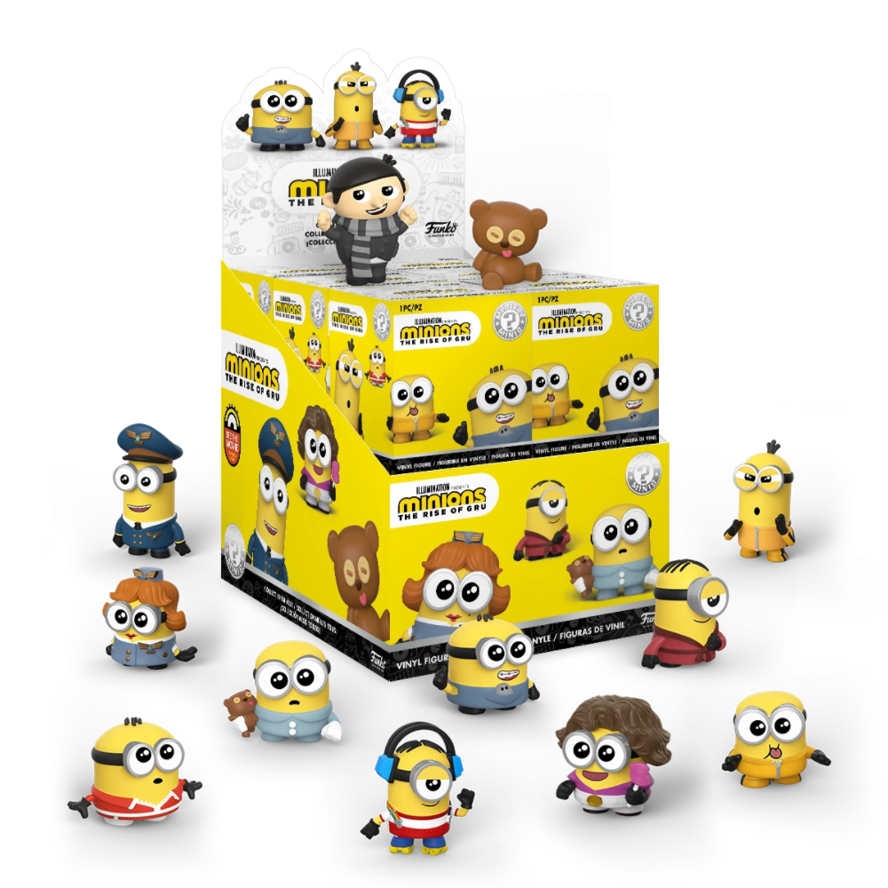 Funko Mystery Minis: Minions: Rise of Gru Mystery Minis - Case of 12 (ONLINE ORDER ONLY)