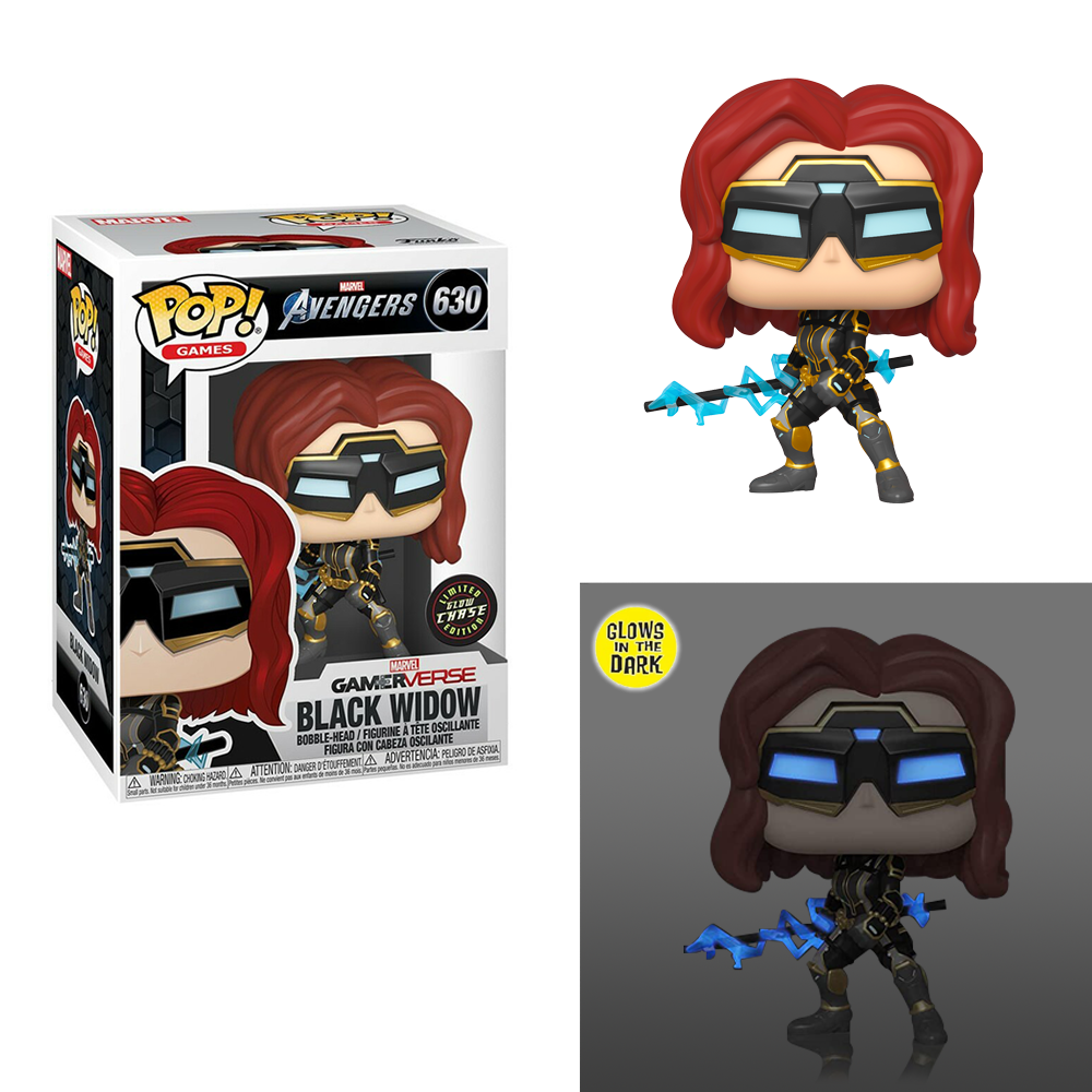 Funko POP! Avengers Game - Black Widow (Stark Tech Suit) Vinyl Figure #630 (ONLINE ORDER ONLY)