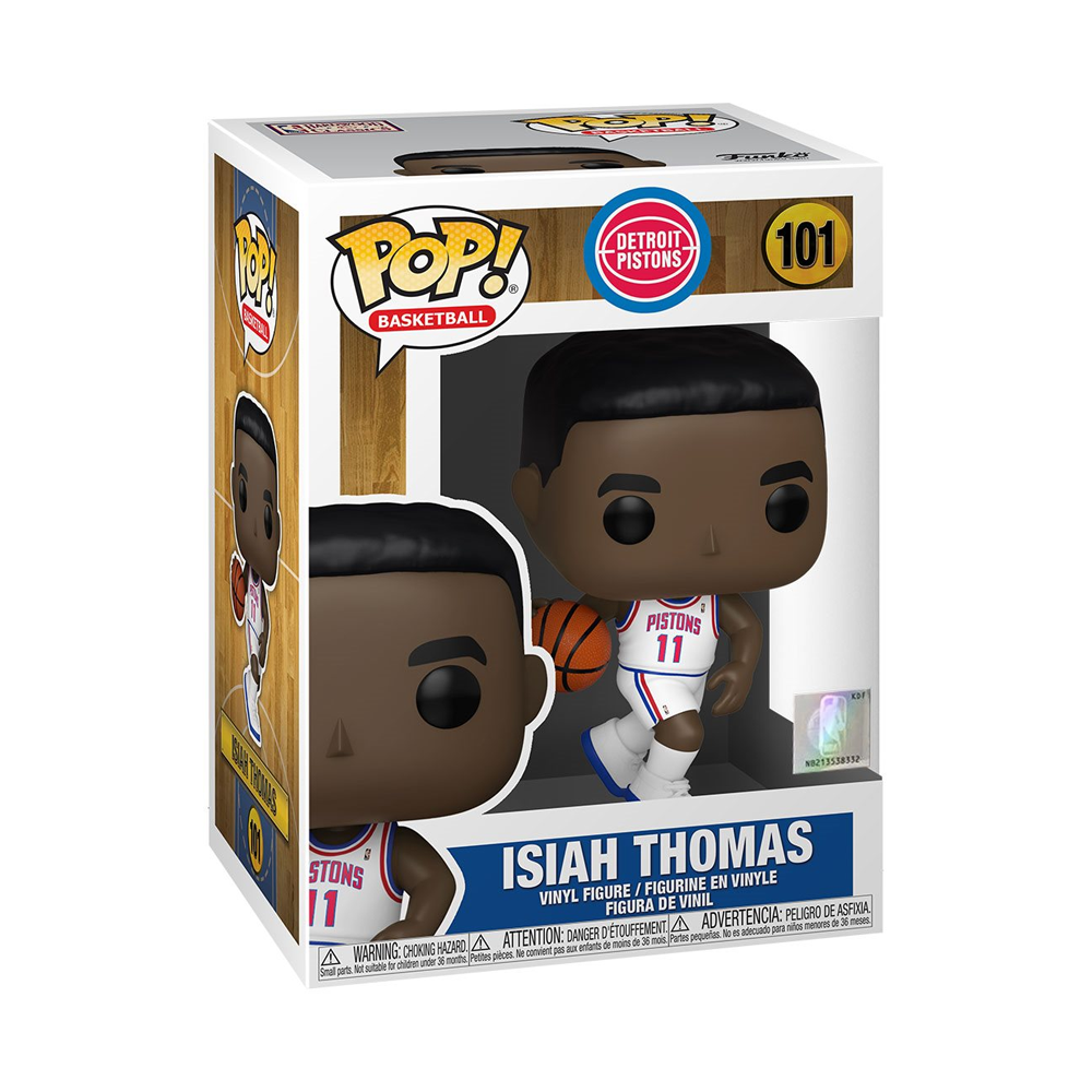 Funko POP! NBA: Legends - Isiah Thomas (Pistons Home) Vinyl Figure #101 (ONLINE ORDER ONLY)