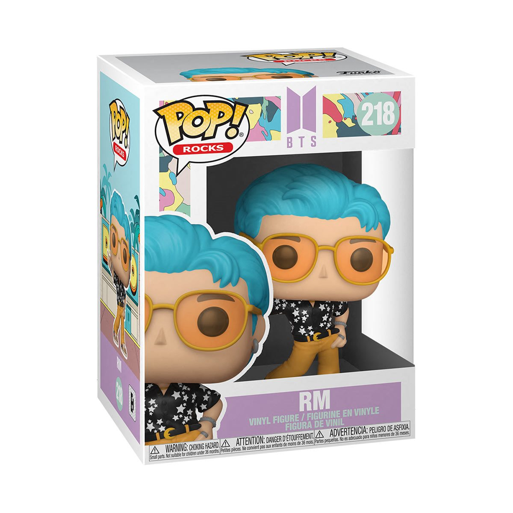 Funko POP! Rocks: BTS - RM (Dynamite) Vinyl Figure #218 (ONLINE ORDER ONLY)