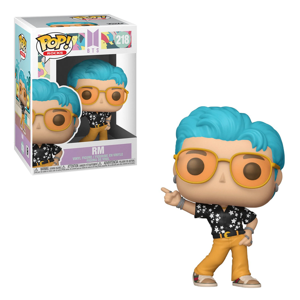 Funko POP! Rocks: BTS - RM (Dynamite) Vinyl Figure #218 (ONLINE ORDER ONLY)