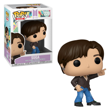 Funko POP! Rocks: BTS - Suga (Dynamite) Vinyl Figure #220 (ONLINE ORDER ONLY)