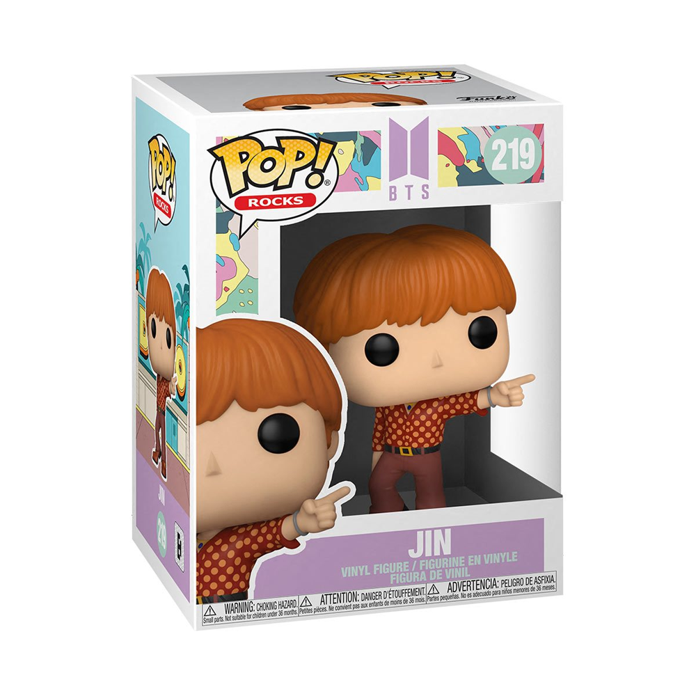 Funko POP! Rocks: BTS - Jin (Dynamite) Vinyl Figure #219 (ONLINE ORDER ONLY)