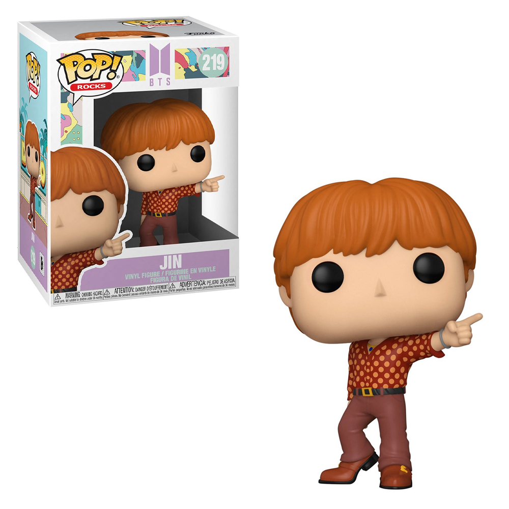 Funko POP! Rocks: BTS - Jin (Dynamite) Vinyl Figure #219 (ONLINE ORDER ONLY)