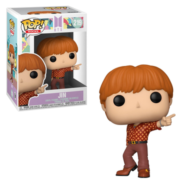 Funko POP! Rocks: BTS - Jin (Dynamite) Vinyl Figure #219 (ONLINE ORDER ONLY)