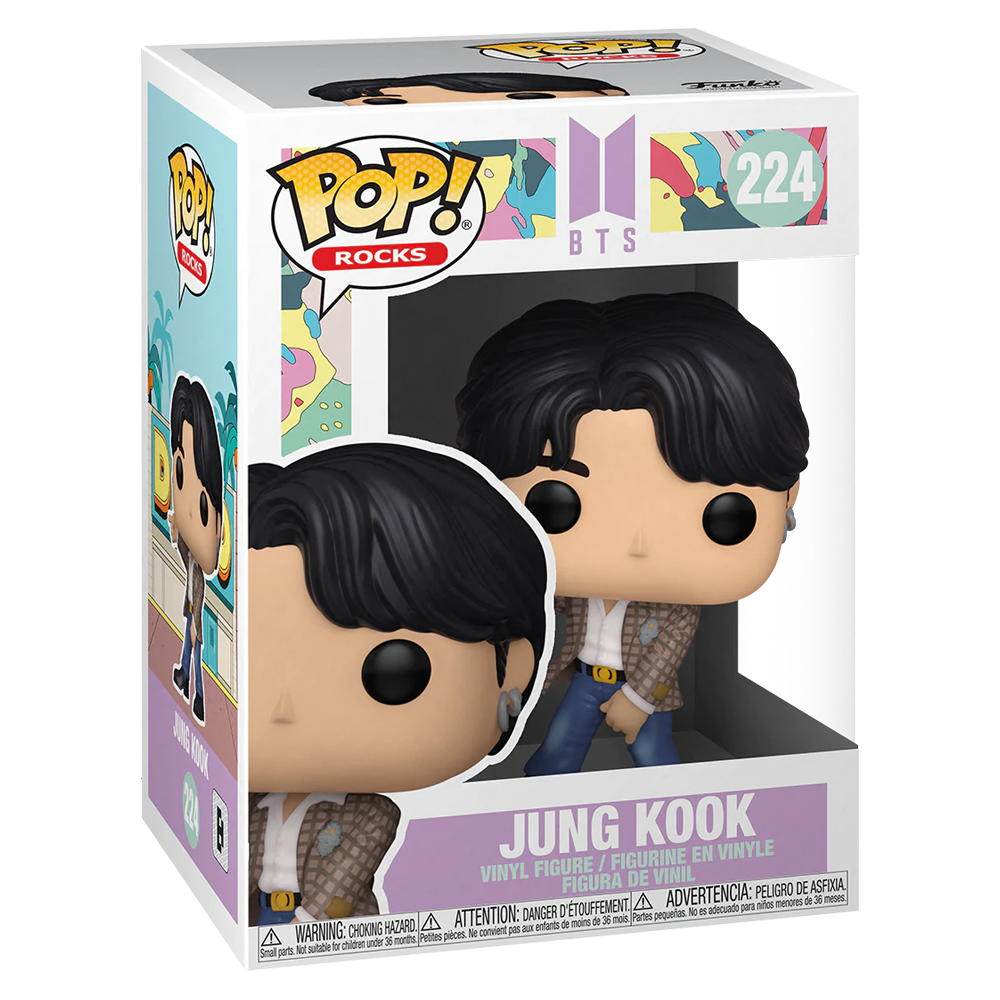 Funko POP! Rocks: BTS - Jungkook (Dynamite) Vinyl Figure #224 (ONLINE ORDER ONLY)