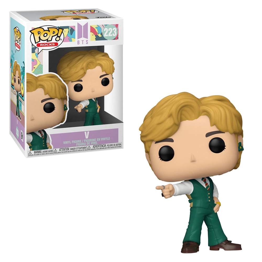 Funko POP! Rocks: BTS - V (Dynamite) Vinyl Figure #223 (ONLINE ORDER ONLY)