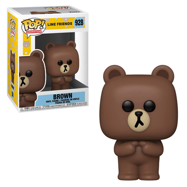 Funko POP! Line Friends - Brown Vinyl Figure #928 (ONLINE ORDER ONLY)