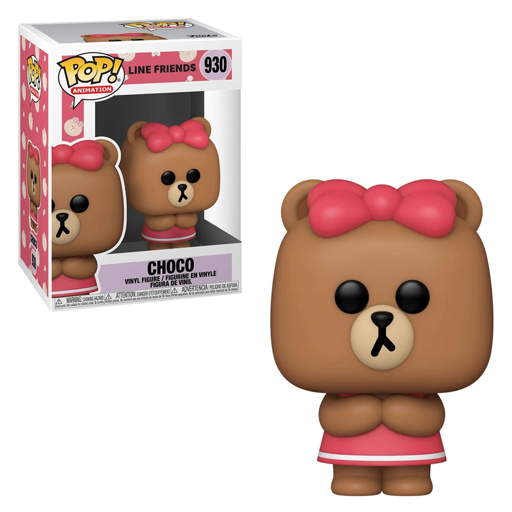 Funko POP! Line Friends - Choco Vinyl Figure #930 (ONLINE ORDER ONLY)