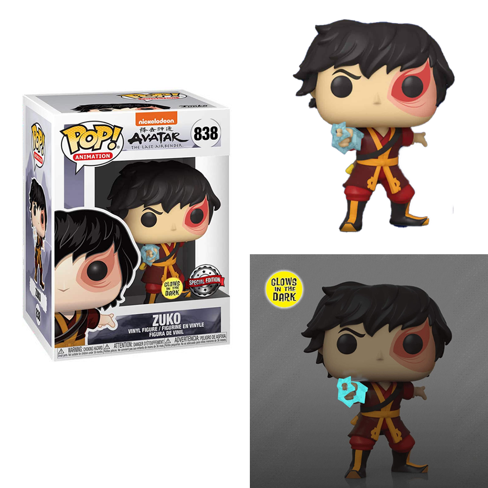 Funko POP! Avatar The Last Airbender - Zuko with Lightning (Glow In The Dark) #838 Special Edition Exclusive [READ DESCRIPTION] (ONLINE ORDER ONLY)