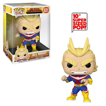 Funko POP! My Hero Academia - 10-Inch All Might Vinyl Figure #821 (ONLINE ORDER ONLY)