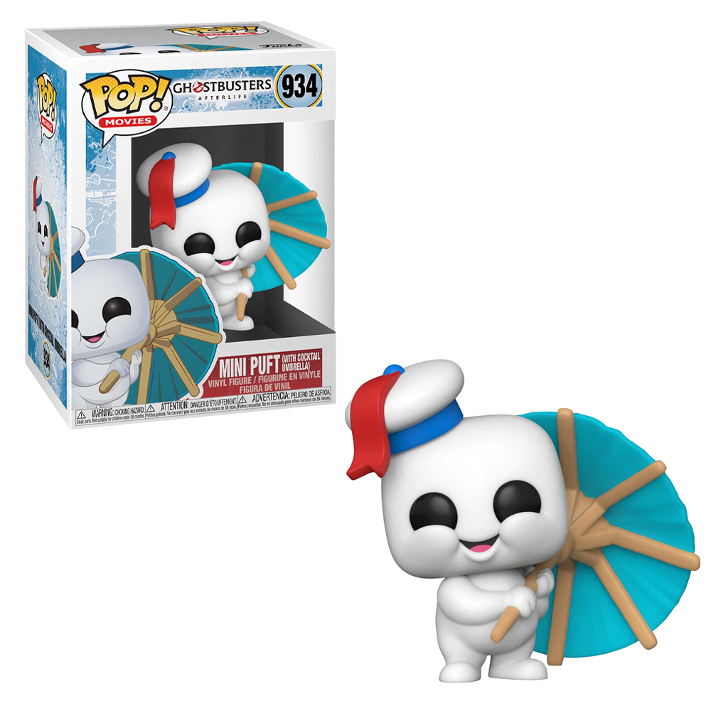 Funko POP! Ghostbusters 3: Afterlife - Puft with Cocktail Umbrella Vinyl Figure #934 (ONLINE ORDER ONLY)