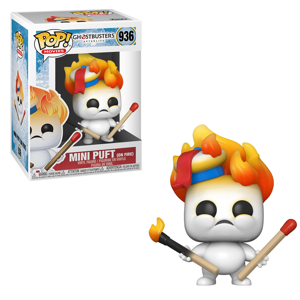 Funko POP! Ghostbusters 3: Afterlife - Puft on Fire Vinyl Figure #936 (ONLINE ORDER ONLY)