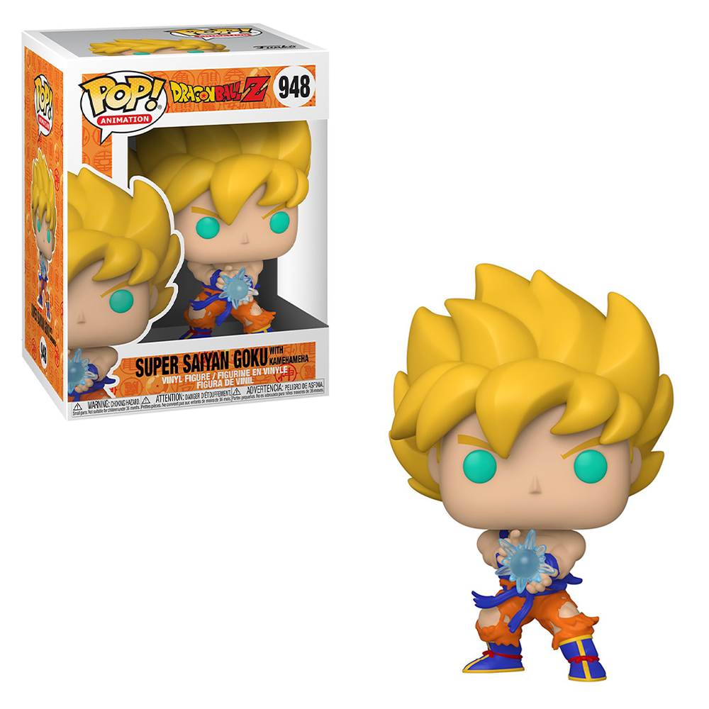 Funko POP! Dragon Ball Z S9 -  Super Saiyan Goku with Kamehameha Wave Vinyl Figure #948 (ONLINE ORDER ONLY)