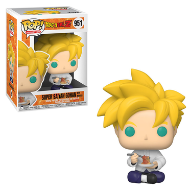 Funko POP! Dragon Ball Z S9 - Super Saiyan Gohan with Noodles Vinyl Figure #951 (ONLINE ORDER ONLY)