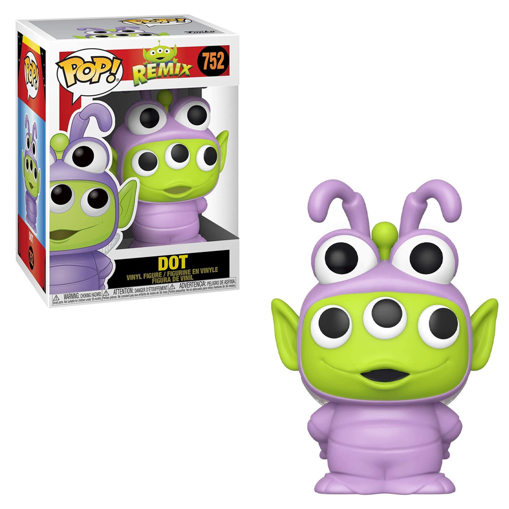Funko POP! Pixar Alien Remix - Alien as Dot Vinyl Figure #752 (ONLINE ORDER ONLY)
