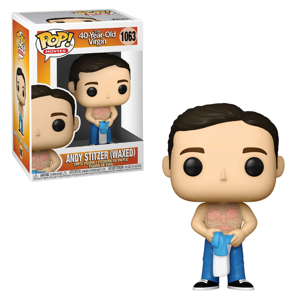 Funko POP! 40 Year Old Virgin - Andy Waxed Vinyl Figure #1063 (ONLINE ORDER ONLY)