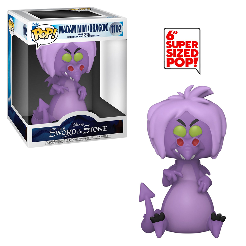 [PRE-ORDER] Funko POP! Disney: Sword in the Stone - Madam Mim as Dragon 6-Inch Vinyl Figure #1102 (ONLINE ORDER ONLY)