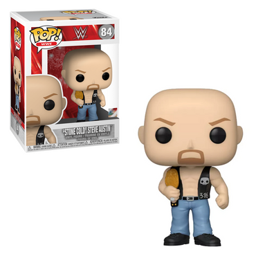 Funko POP! WWE - Stone Cold Steve Austin with Belt Vinyl Figure #84 (ONLINE ORDER ONLY)