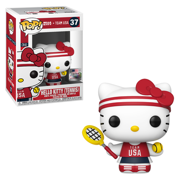 Funko POP! Hello Kitty Sports x Team USA - Tennis Hello Kitty Vinyl Figure #37 (ONLINE ORDER ONLY)