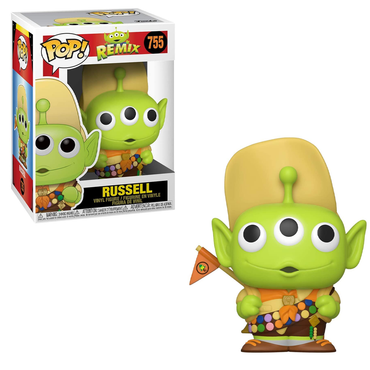 Funko POP! Pixar Alien Remix - Alien as Russel Vinyl Figure #755 (ONLINE ORDER ONLY)