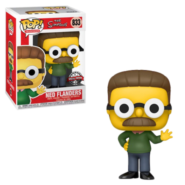 Funko POP! The Simpsons - Ned Flanders Vinyl Figure #833 Special Edition Exclusive [READ DESCRIPTION] (ONLINE ORDER ONLY)