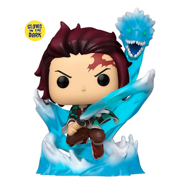 Funko POP! Demon Slayer: Kimetsu no Yaiba - Tanjiro Kamado (Water Breathing) GITD Vinyl Figure #867 Special Edition Exclusive (ONLINE ORDER ONLY)