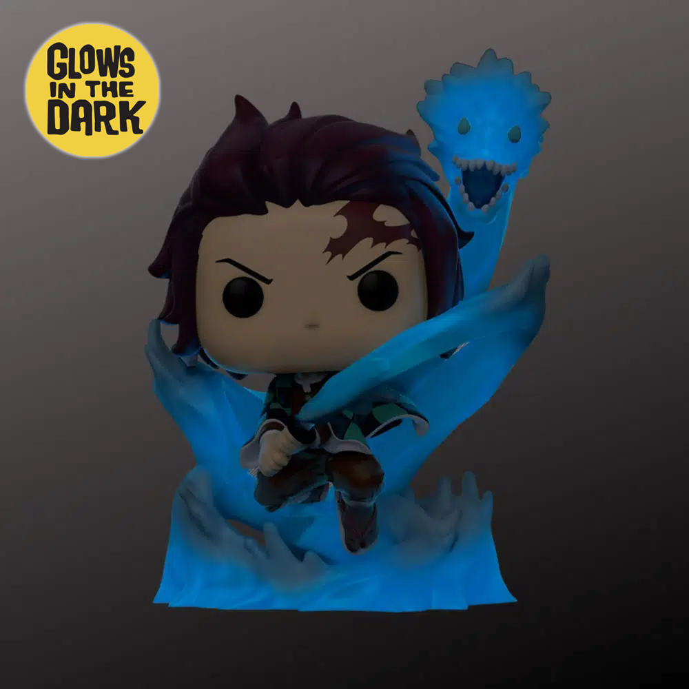 Funko POP! Demon Slayer: Kimetsu no Yaiba - Tanjiro Kamado (Water Breathing) GITD Vinyl Figure #867 Special Edition Exclusive (ONLINE ORDER ONLY)