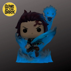 Funko POP! Demon Slayer: Kimetsu no Yaiba - Tanjiro Kamado (Water Breathing) GITD Vinyl Figure #867 Special Edition Exclusive (ONLINE ORDER ONLY)