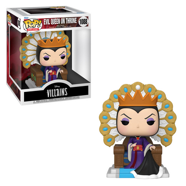 [PRE-ORDER] Funko POP! Deluxe: Disney: Villains - Evil Queen on Throne Vinyl Figure #1088 (ONLINE ORDER ONLY)