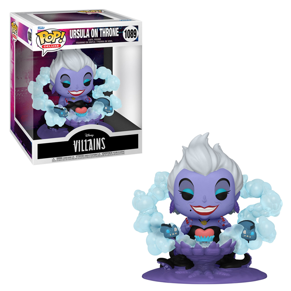 [PRE-ORDER] Funko POP! Deluxe: Disney: Villains - Ursula on Throne Vinyl Figure #1089 (ONLINE ORDER ONLY)