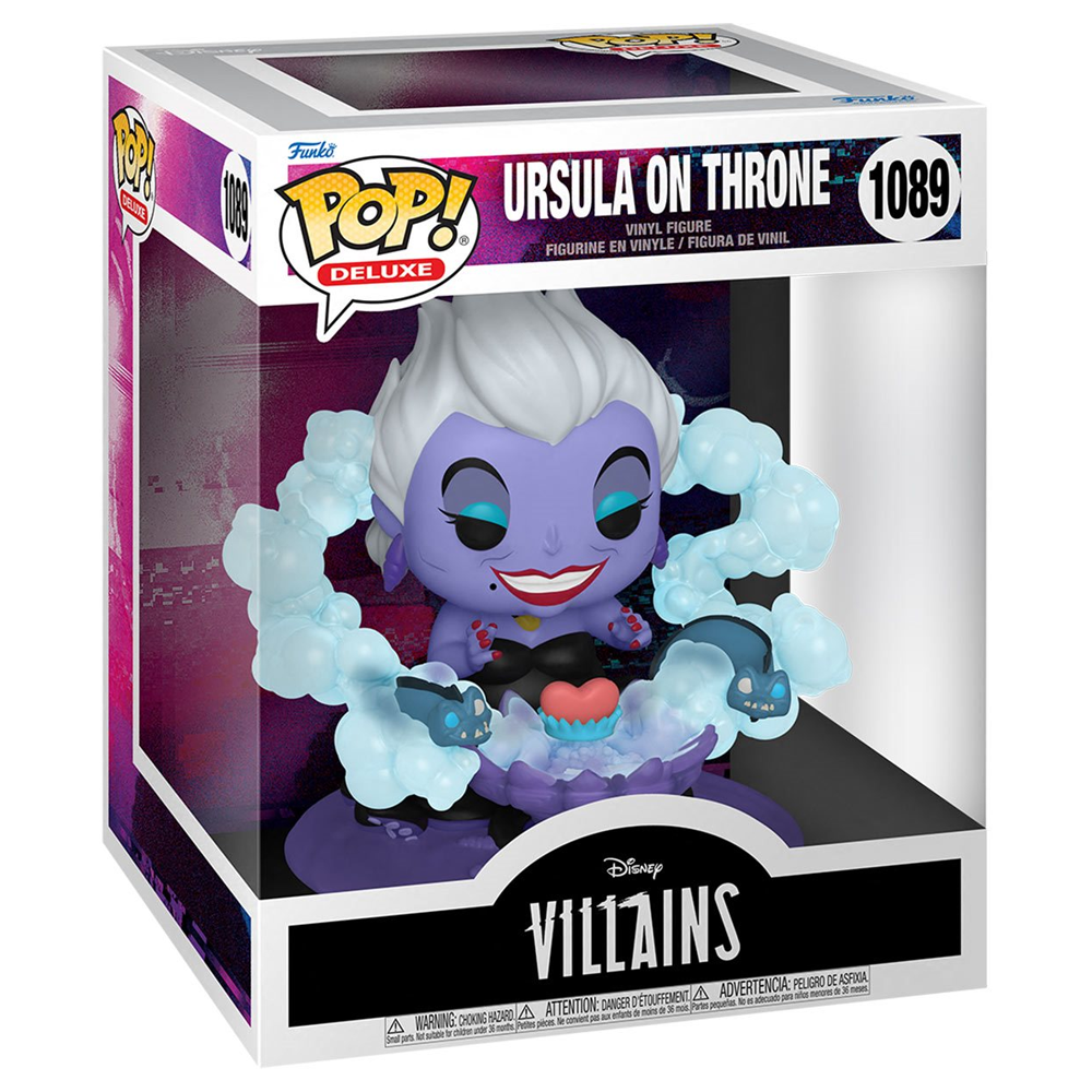[PRE-ORDER] Funko POP! Deluxe: Disney: Villains - Ursula on Throne Vinyl Figure #1089 (ONLINE ORDER ONLY)