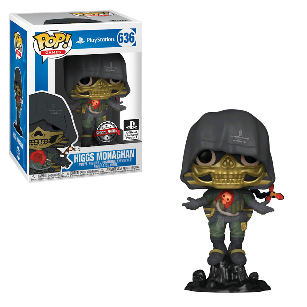 Funko POP! Death Stranding - Higgs Monaghan (Metallic) Vinyl Figure #636 Special Edition Exclusive [READ DESCRIPTION] (ONLINE ORDER ONLY)