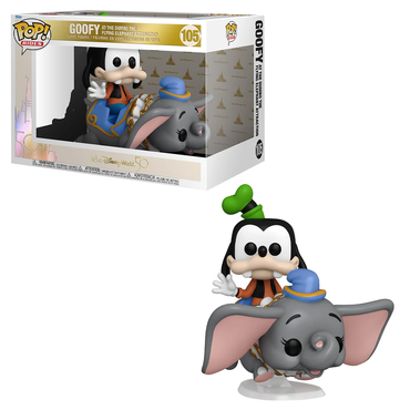 [PRE-ORDER] Funko POP! Rides: Walt Disney World 50th - Dumbo Ride with Goofy Vinyl Figure #105 (ONLINE ORDER ONLY)