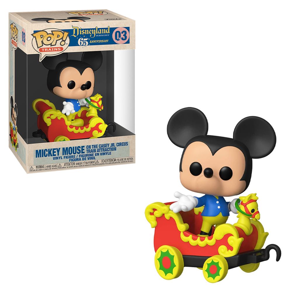 Funko POP! Disney 65th - Mickey Mouse on Casey Jr. Circus Train Attraction Vinyl Figure #3 (ONLINE ORDER ONLY)