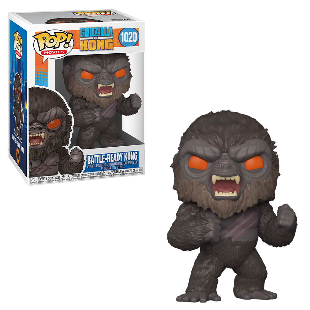 Funko POP! Godzilla vs Kong - Battle Ready Kong Vinyl Figure #1020 (ONLINE ORDER ONLY)