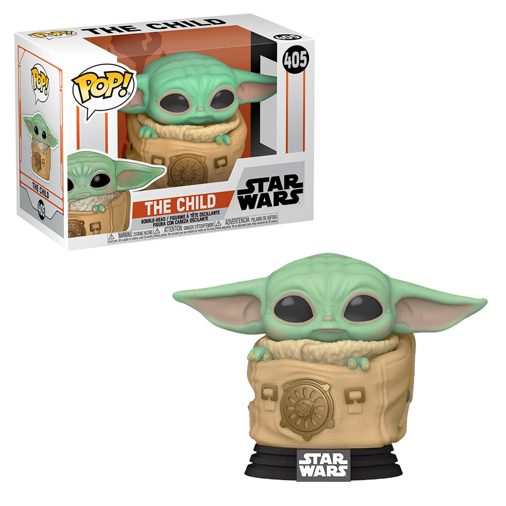 Funko POP! Star Wars: The Mandalorian - Child with Bag Vinyl Figure #405 (ONLINE ORDER ONLY)