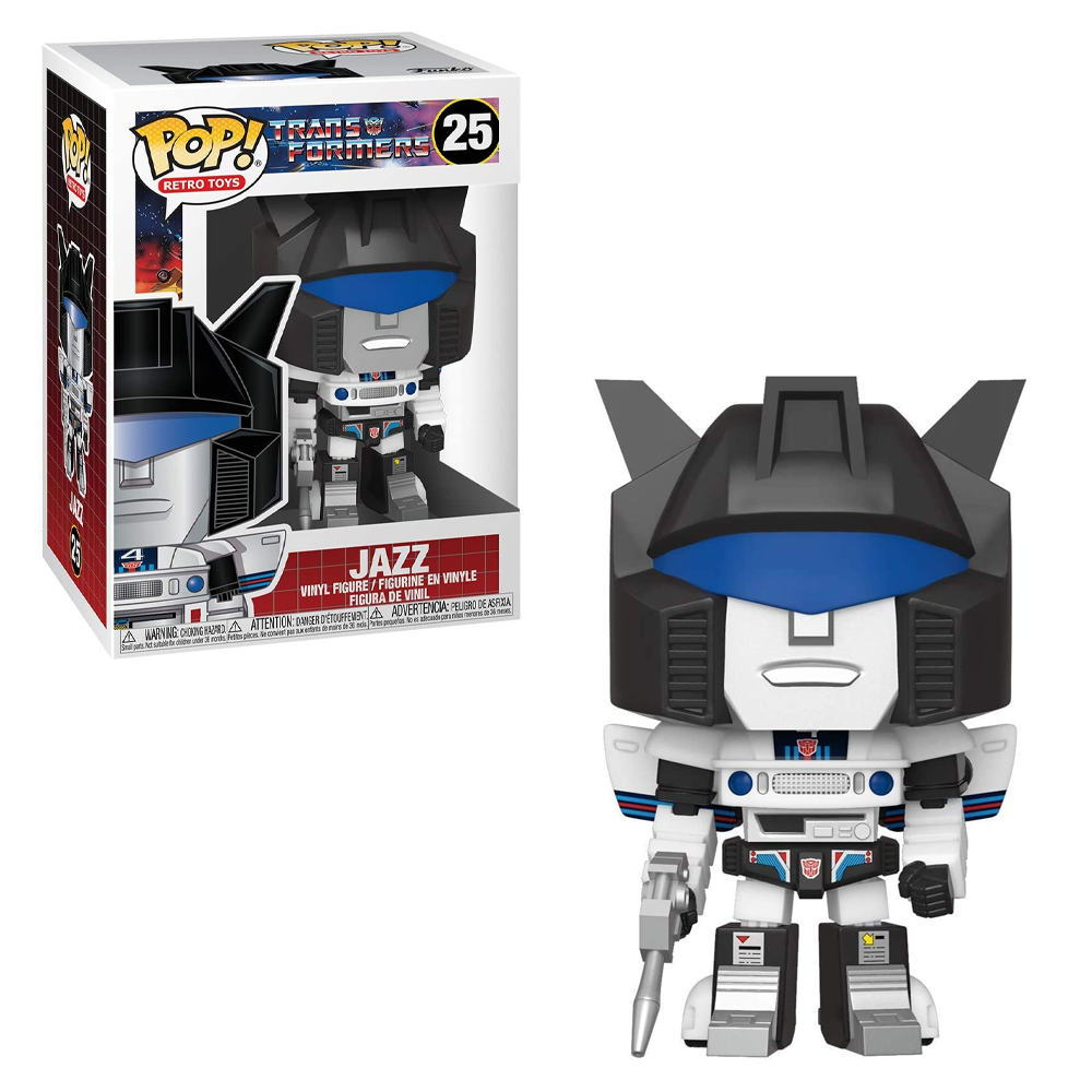 Funko POP! Transformers - Jazz Vinyl Figure #25 (ONLINE ORDER ONLY)