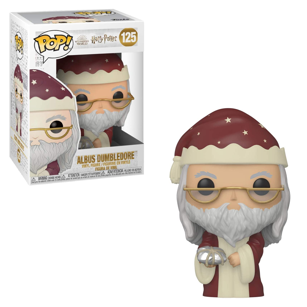 Funko POP! Harry Potter Holiday - Dumbledore Vinyl Figure #125 (ONLINE ORDER ONLY)