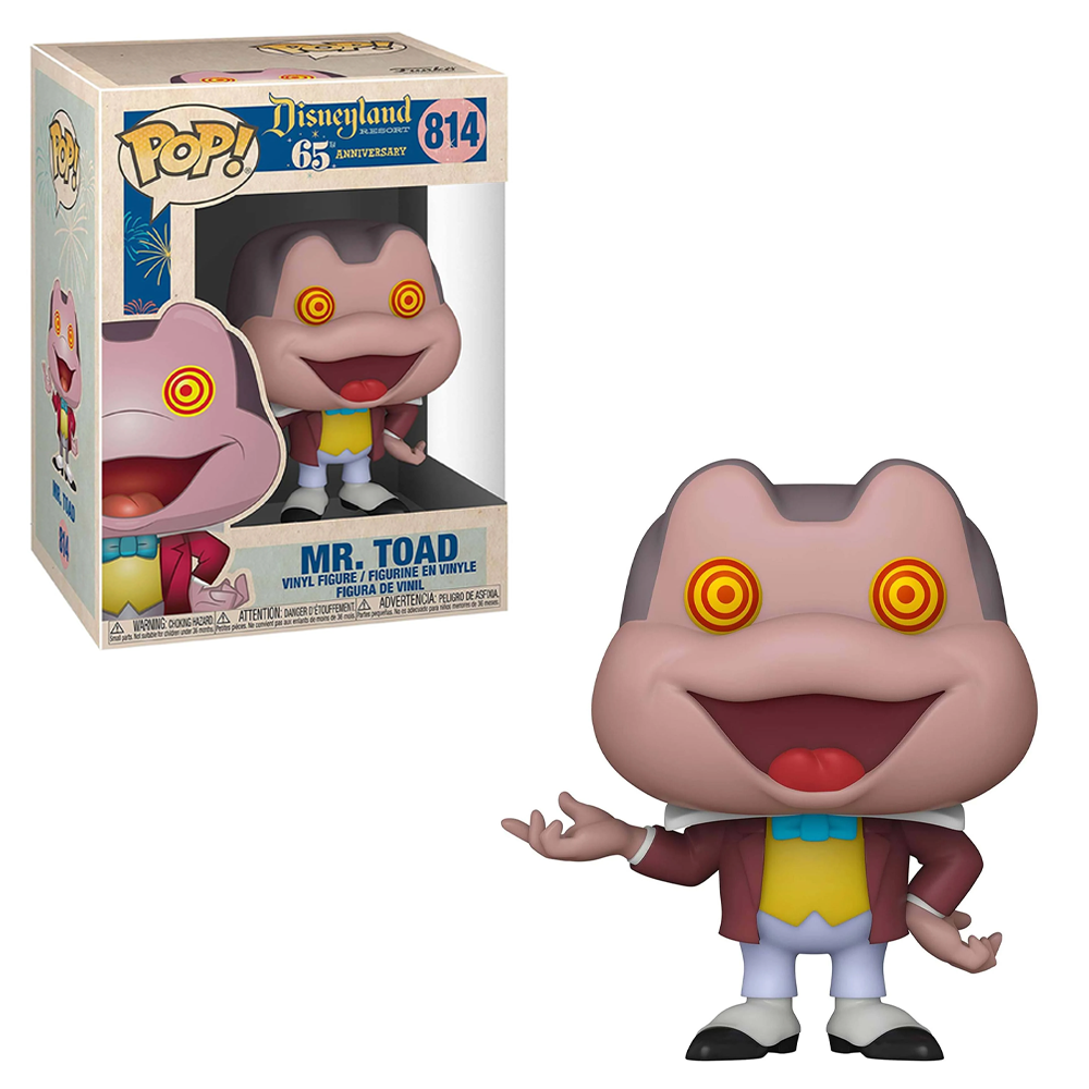 Funko POP! Disney 65th - Mr. Toad with Spinning Eyes Vinyl Figure #814 (ONLINE ORDER ONLY)