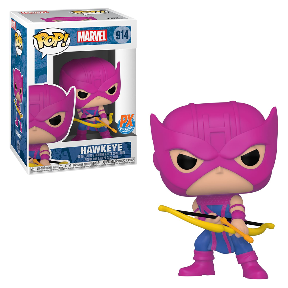 Funko POP! Marvel - Hawkeye Vinyl Figure #914 Preview Exclusives (PX) (ONLINE ORDER ONLY)